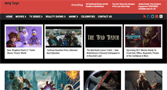 Desktop Screenshot of movienewsguide.com