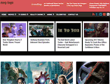 Tablet Screenshot of movienewsguide.com